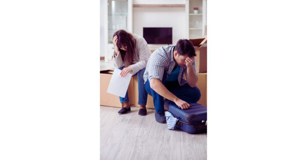 worried couple