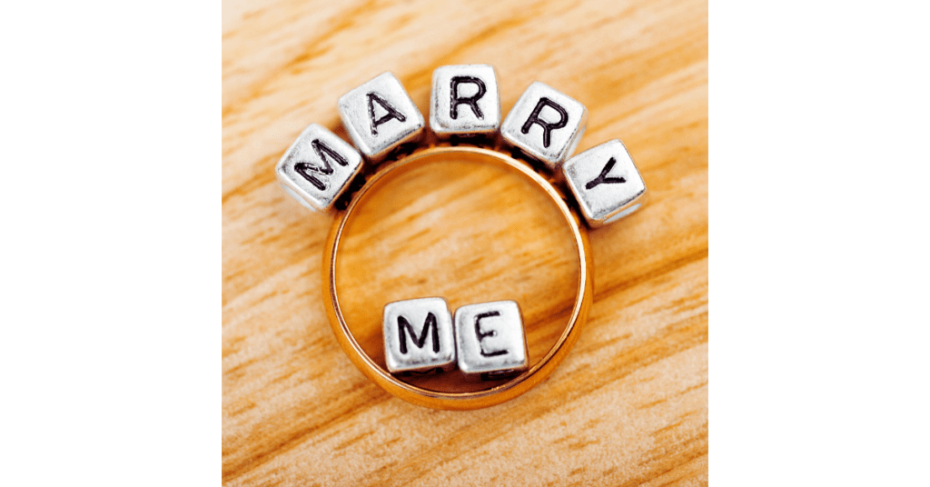 a marriage proposal