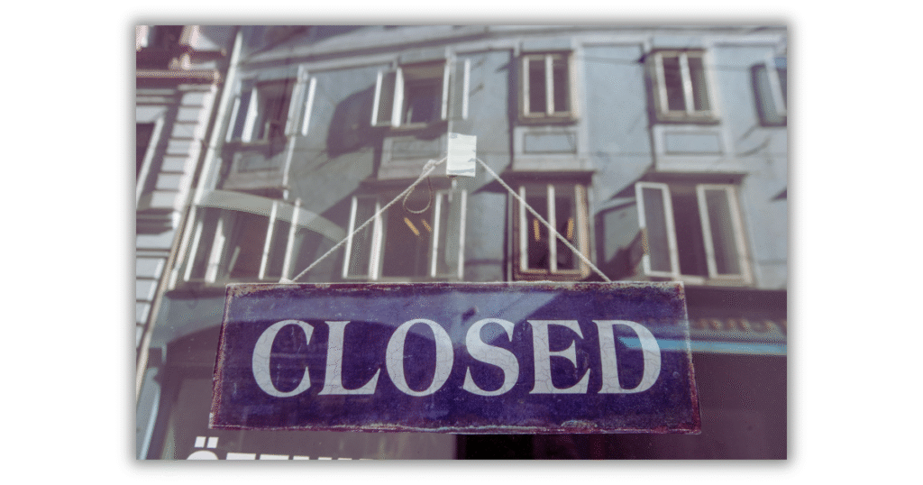 company closed